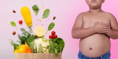 Здравословна храна и дете с наднормено тегло