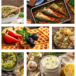 Колаж от 10 снимки с най-четените рецепти на Mate Kitchen за 2023 година