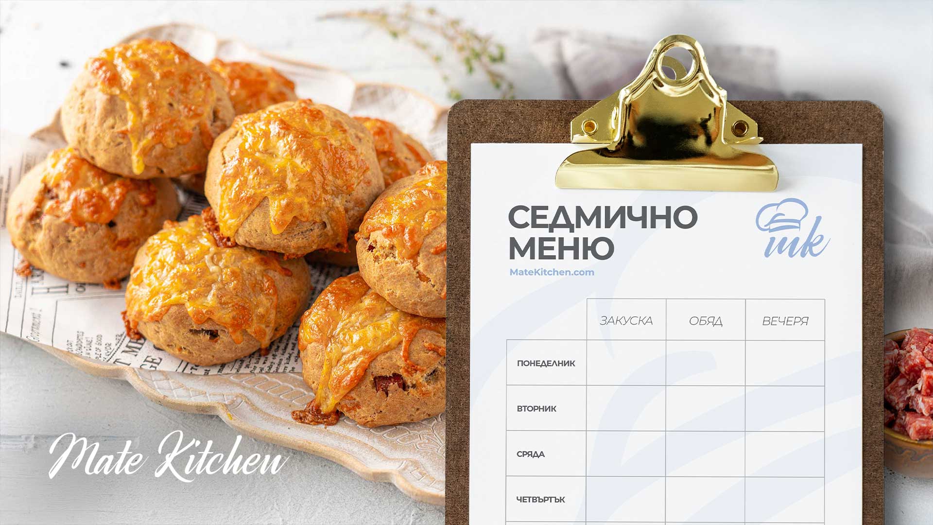 Седмично меню от Mate Kitchen