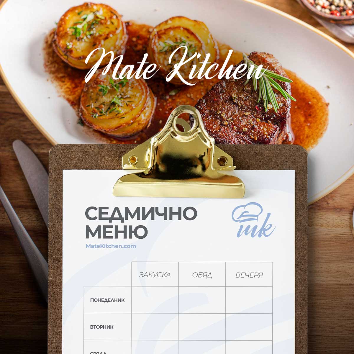 Седмично меню от Mate Kitchen