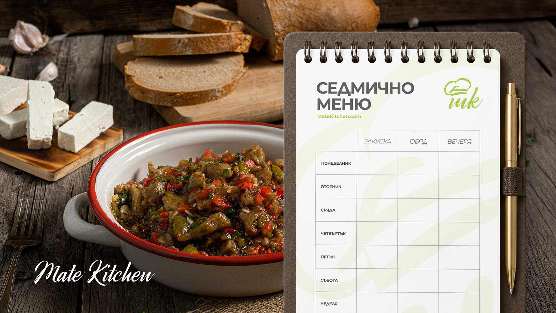 Седмично меню от Mate Kitchen