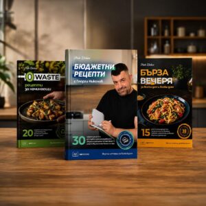 Три книги за твоята кухня от Mate Kitchen
