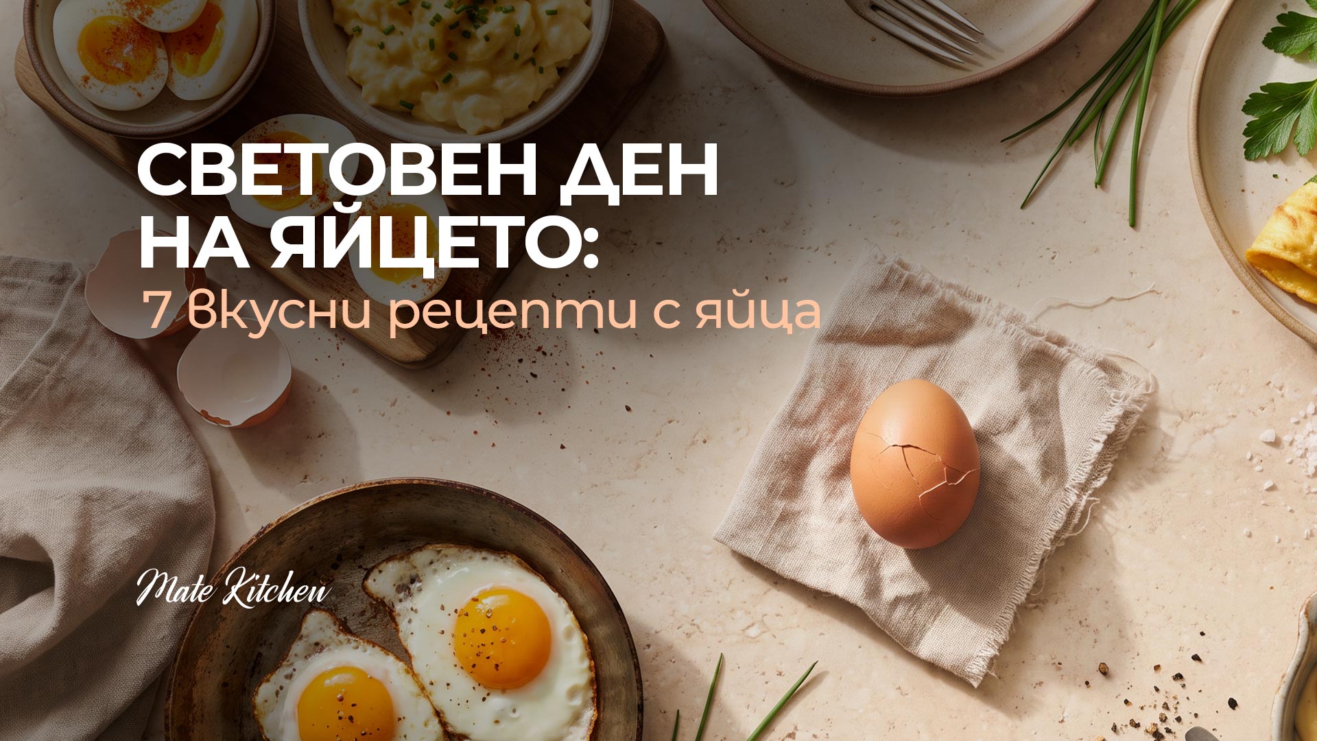 Световен ден на яйцето: 7 вкусни рецепти с яйца