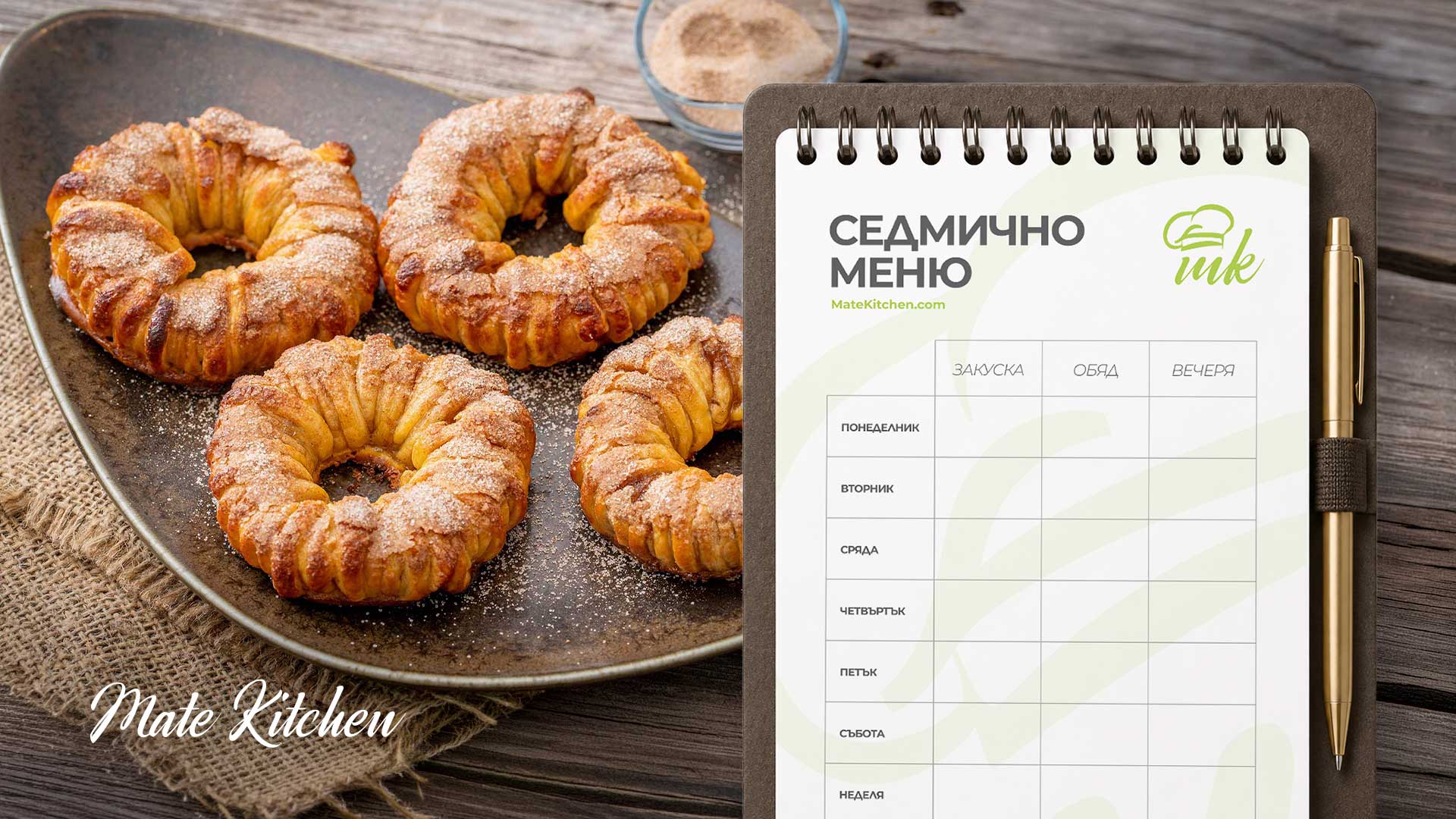 Седмично меню от Mate Kitchen