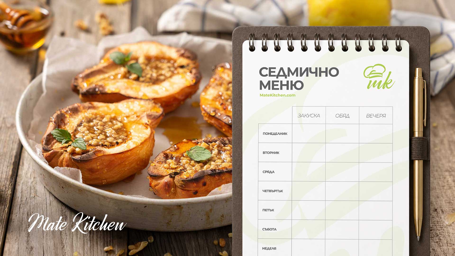 Седмично меню от Mate Kitchen